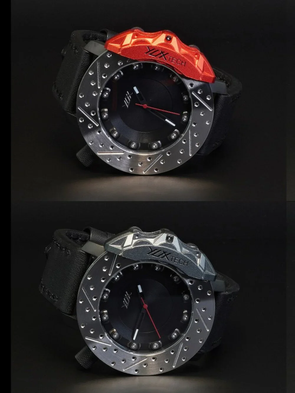 Men's Sport WristWatch Racing Style High performance Brake Disc watch